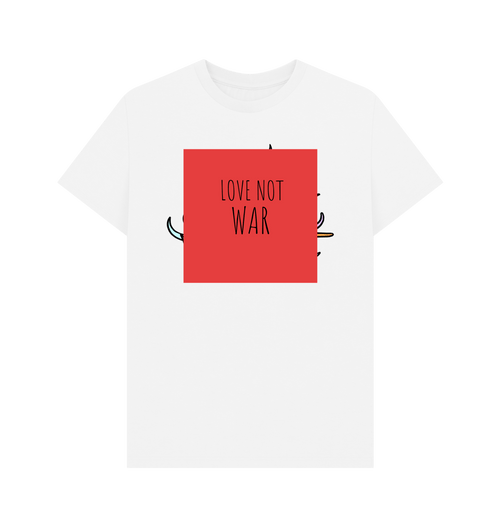 White Printed T-shirt Front